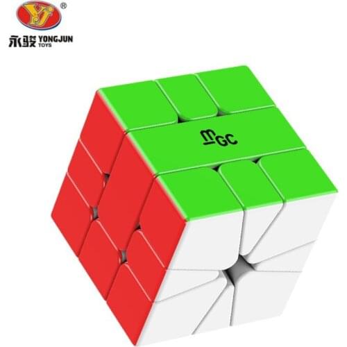 Newest Yongjun MGC Square 1 Magnetic Magic Cube SQ1 M Stickerless Smooth Speed Puzzles Competition Professional Leisure Exercise