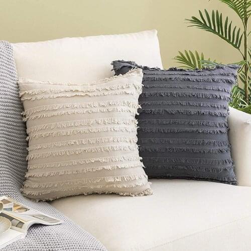 Tassels Cushion Cover Pillowcase Nordic Pillow Case Home Decor Sofa Throw Pillows Bedroom Living Room Pillow Cover Decorative