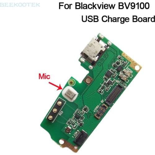Original New Blackview BV9100 USB Plug Board Charging Port MIC Type-C Plug Repair Part Replacement For Blackview BV9100 Phone