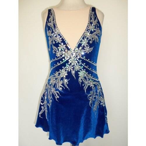 Girls Custom Figure Skating Dresses Graceful New Brand Ice Skating Dresses For Competition DR4121