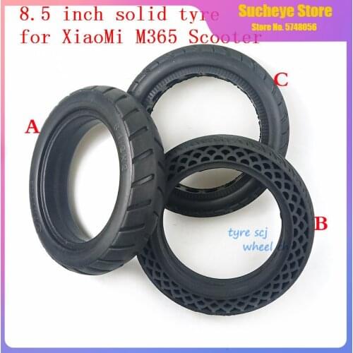 Hollow Tire for Xiaomi Mijia M365 Electric Scooter Solid Tyre Shock Absorber Tires Front Rear Xiaomi M365 Pro Wheel Rubber Tyres