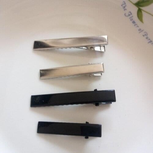 Hot 10pcs Metal Alligator Clips Fashion DIY Barrettes Crocodile Duckbill Hair ClipsHair Accessories Care Styling Tools