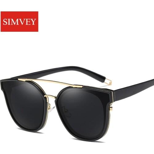 Simvey Womens Cat Eye Sunglasses