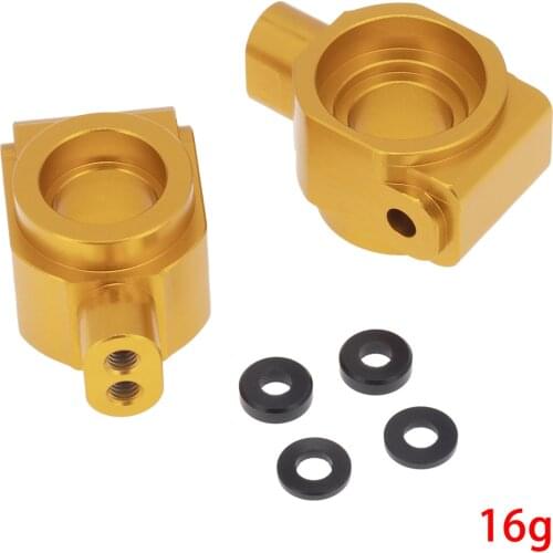 Rear Axle Seat 1862 Metal Rear Wheel Seat Replacement Parts for WLToys 104001 RC Car