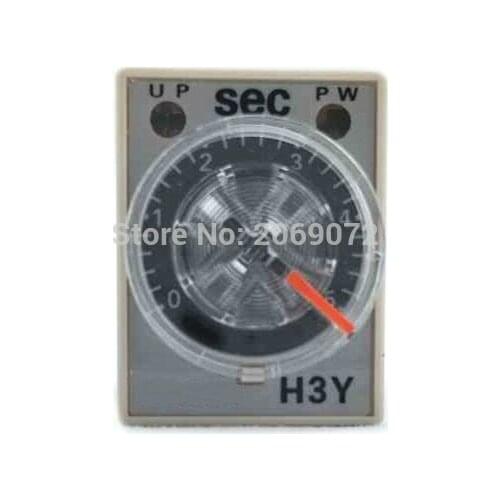 1 x H3Y-2 AC220V 5A 10Sec 10S Timer Relay DPDT 8 PIN