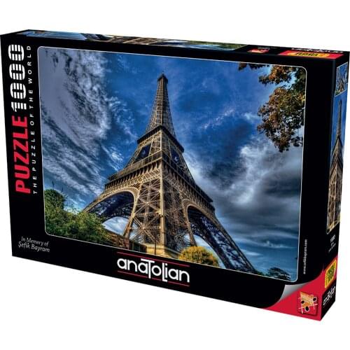 1000 Pieces Anatolian Puzzle Eyfel Eiffel For Adult&Kids Toy Educational Entertainment Fun Enjoy Games Jigsaw