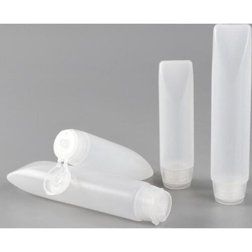 30ML 50ML Empty Portable Travel Tubes Squeeze Cosmetic Containers Cream Lotion Plastic Bottles 30/60/100PCS