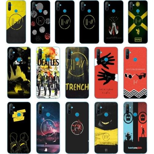 40 HyrCase Twenty One Pilots 21 Pilots gift Soft Silicone Tpu Cover phone Case for OPPO A1K A5S A7 AX7 A5 A9 2020 Realme C3 Case