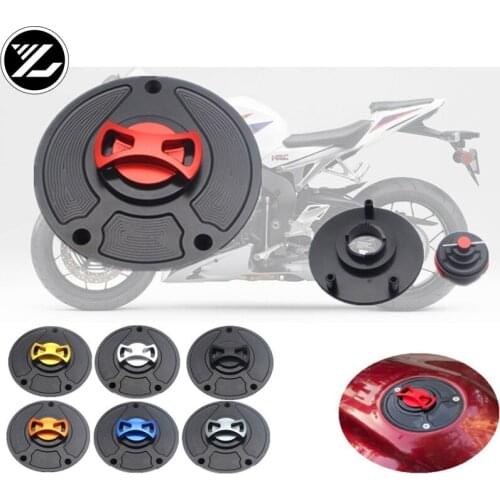CNC Aluminum Motorcycles Fuel Tank Cover Gas Cap Key for honda CBR 600/F4I/F4/F3/F2 1991-2006 CBR 600RR 900RR 929RR 954RR