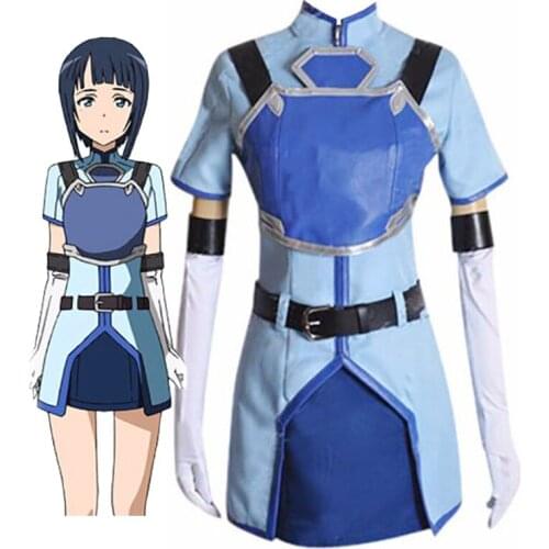Anime Sword Art Online Cosplay Dress Customize for adults and kids