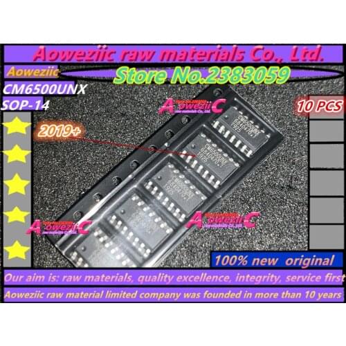 Aoweziic 2019+ 100% new original CM6500UNX CM6500TNX CM6502SGX SOP-14 USB audio chip