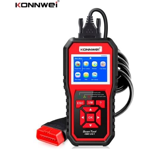 KONNWEI KW850 OBD2 Car Diagnostic Scanner Tools KONNWEI KW850 OBD 2 Auto Diagnostic Tool Check Engine Automotive Car Scanner