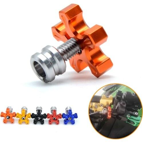 FOR 1190 RC8R 125 1290 200 1290SUPER R HONDA M8-M10 Universal Motorcycle CNC Aluminum Clutch Cable Wire Adjuster
