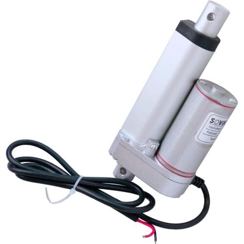 50mm 100mm 150mm 300mm 355mm Stroke Electric Linear Actuator 12V DC Motor 750N Max Lift Heavy Duty Electric Multi-function