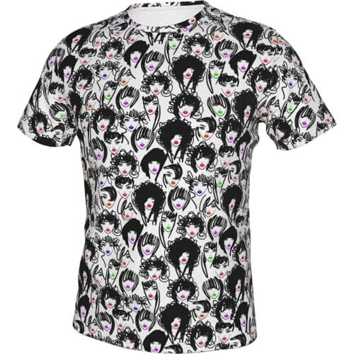T Shirt For Men Clothing Printed Shirts Graphic Tee Fashion Woman Pattern Novelty Oversized T-Shirt