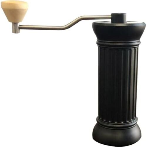 Greek pillar manual coffee grinder custom logo