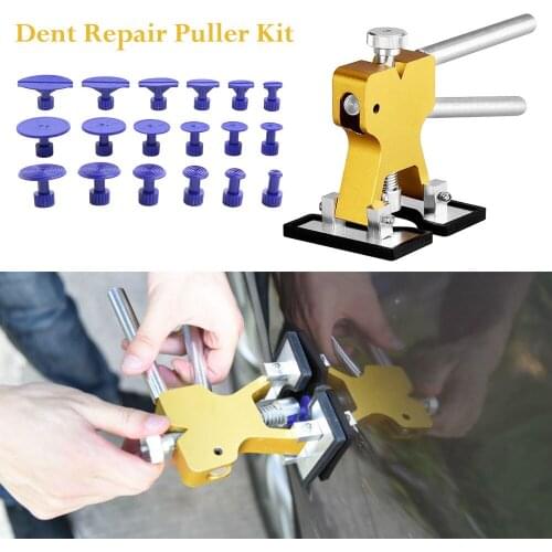 Tools Car Repair Tool Car Body Paintless Dent Lifter Repair Tool Puller + 18 Tabs Hail Removal Tool car dent remover