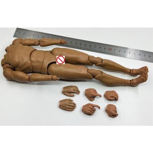 Scale 1/6th Model Man Male Body Figures With Hand Model UD9004 Can Be Suit Mostly 12inch Doll Collectable