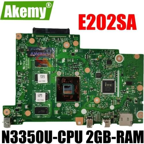 SAMXINNO E202SA Motherboard For ASUS EeeBook E202S E202SA Laotop Mainboard with N3350U-CPU 2GB-RAM