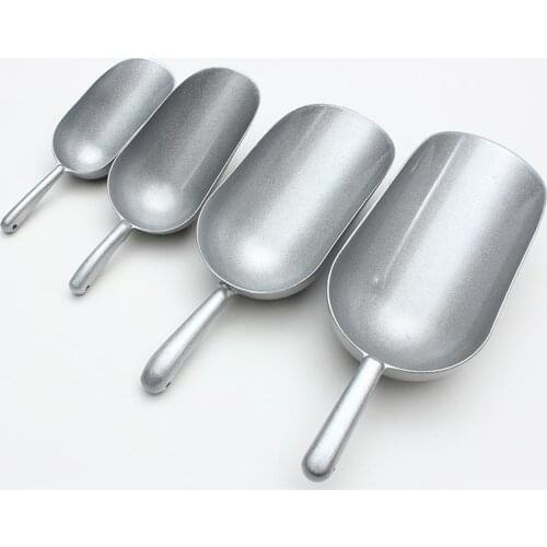 Multipurpose Aluminum Alloy Ice Scoop for Bars Sugar Salt Spices Dry Goods