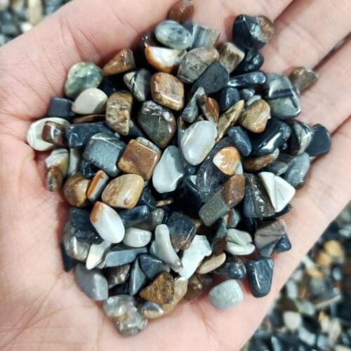 Natural Gemstone Gravel Picasso Jasper Polished Crystal Tumbled Stones