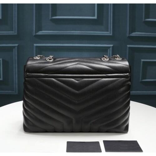 New luxury Designer genuine Leather Women handbag messenger bag GUQIWT Female chain shoulder bag Lady Crossbody Bag