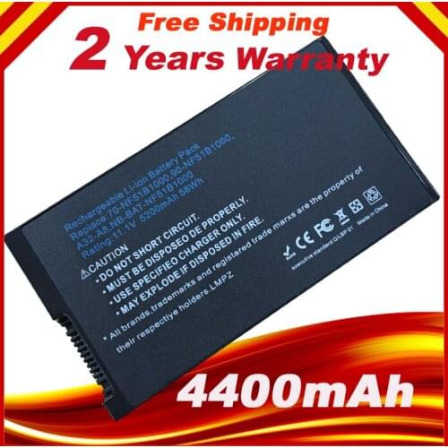 New Laptop Batteries A32-A8 For Asus A8 A8000 A8000F A8Jr A8Js A8Jv A8Le N80Vr N81 X61 Battery Replacement