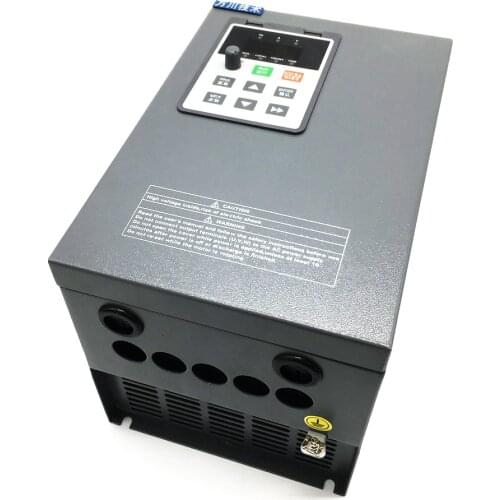 0.75KW Frequency Converter 220V 1HP 4A 1 Phase input to 3 phase output Vector VFD PID Universal CE For CNC Router Spindle Fan