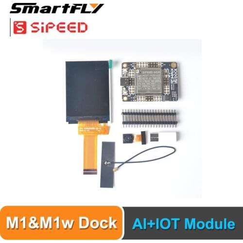 Sipeed M1 M1W Dock AI+lOT Module Demo Board K210 Deep Learning Vision RV64 AI board for Edge Computing