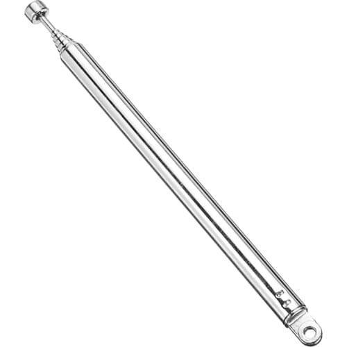 1 piece New 7 Section Fit For Home Audio Video TV Receivers Antenna Replacement Telescopic Aerial Antenna TV Radio DAB AM/FM