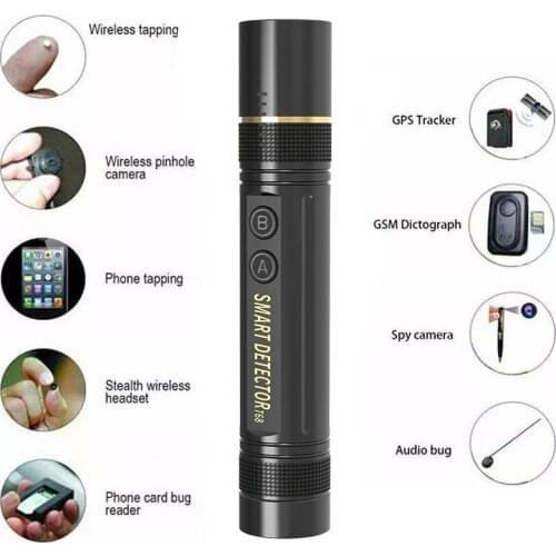 Anti Spy Gadgets RF Wireless Signal Detector IR Bug Magnetic Hidden Night Vision Camera Finder GSM GPS Track Locator Radar Theft