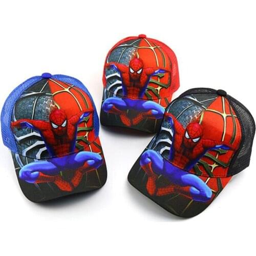 New Summer Autumn Baby Boy Hat Child Baseball Cap Mesh Cartoon Cute Ears Adjustable Kids Caps Sun Hats