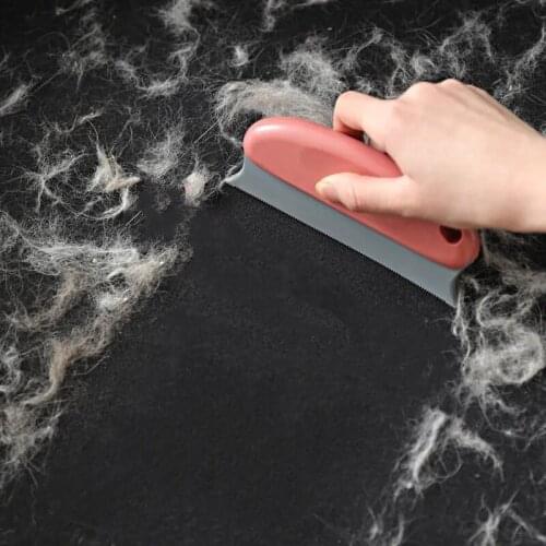 Functional Pet cleaning Brush Dog Hair Comb Soft Plastic Sticky Hair Artifact Removal Bed Clothes Dust Collector Carpet Hair