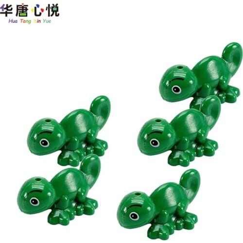 MOC City Animal Series Lizard Chameleon Cold-Blooded Crawling Building Block Christmas Gift Educational Toy Cities Animals Model