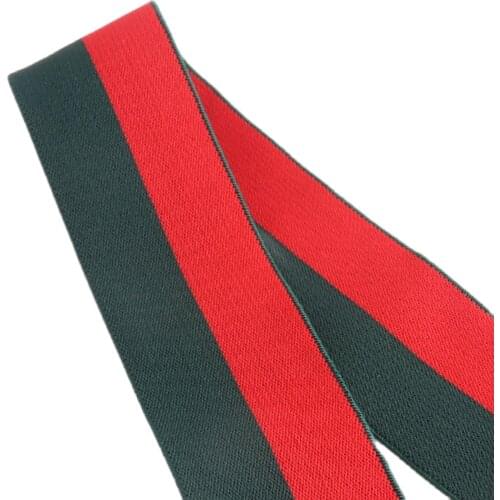 38mm elastic webbing red Green Elastic stretch Elastic Band belt elastic sewing elastic Band Strap Nylon Webbing DIY Sewing