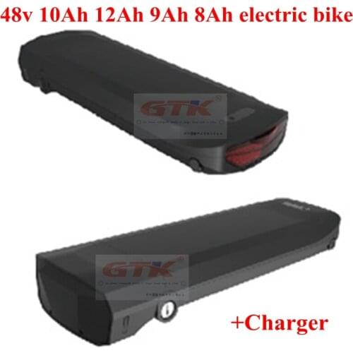 48v 10Ah 12Ah 9Ah 8Ah electric bike li-ion 48v ebike lithium battery south pacific 2 case for bbs motor 500w 750w + 3A charger