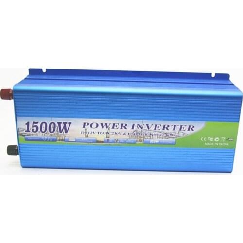 Cheapest Price Full Power 12V 24V DC to AC 220V 1500W Pure Sine Wave Inverter for Solar System