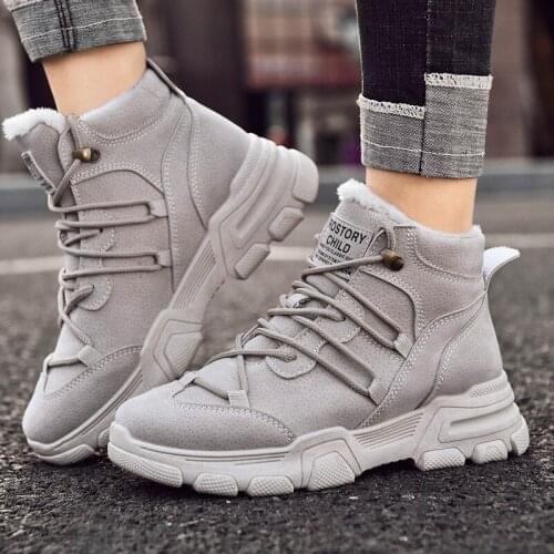 New Women Casual Shoes Designer Fashion High Quality Woman Fashion Sneakers Trend Leisure Boots Flats Winter