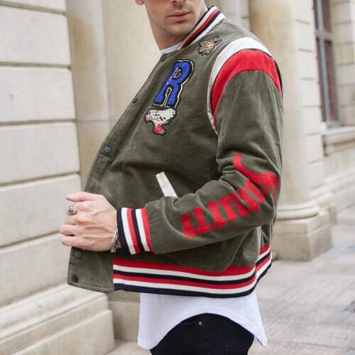 NSTOPOS Mens Corduroy Jackets