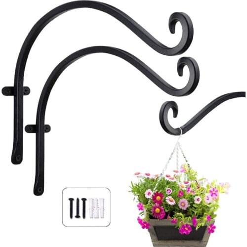 Gardening Flower Stand Hook Balcony Garden Hanging Flower Stand Hook Small Electric Light Home Hook