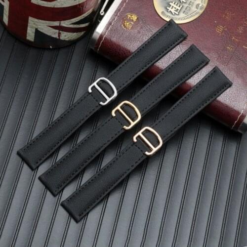 Watchbands For Cartier TANk SOLO RONDE DE Watch Accessorie Nylon Leather Watch Bracelet Chain Men Watch Strap 18/20mm Watch Belt