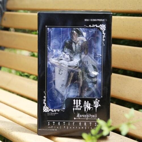 Vogue Japan Classic Comic Anime Toboso Yana Black Butler Devil Sebastian Michaelis 23CM Action Figure Toys