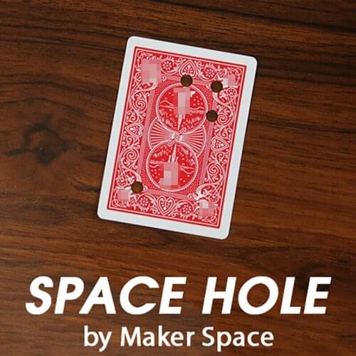 Space Hole Magic Tricks Black Holes Moving Card Change Magia Magician Close Up Street Illusions Gimmicks Poker Mentalism Props
