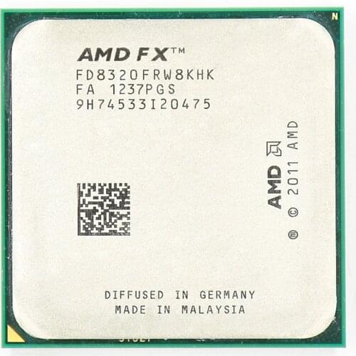 AMD FX 8320 3.5GHz Eight-Core 3.5G/8M/125W Processor Socket AM3