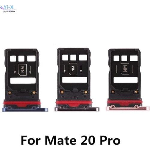 10pcs/lot SIM Card Tray Slot Holder Adapter for Huawei mate 20 Pro Mate20 Pro