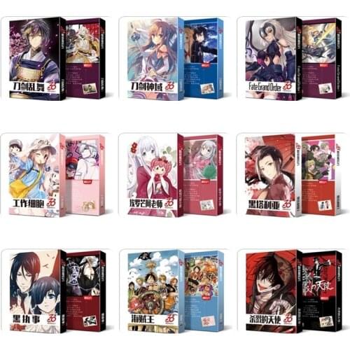 30 Sheets/Set Anime Postcard Boku no Hero Academia Tokyo Ghoul Collection Greeting Card Birthday Gift Card