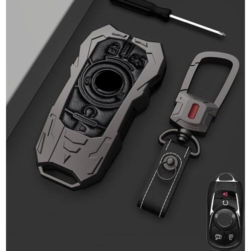 Zinc Alloy Car-Key-Case Keychain Protection Cover Styling For Buick Regal Larcosse Encore Envision Auto Decoration Accessories