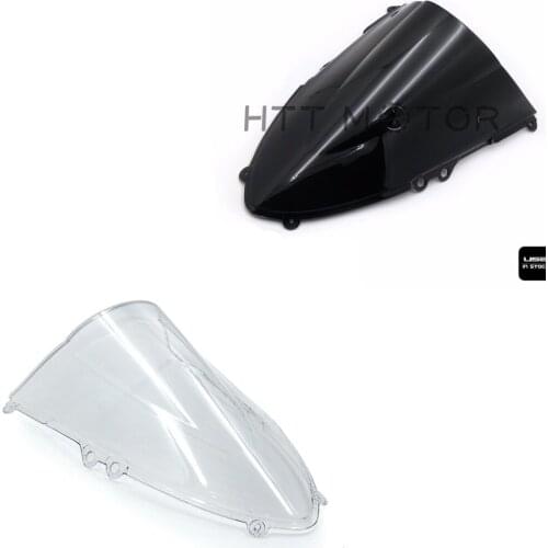 SMOKE BLACK DOUBLE BUBBLE WINDSCREEN WINDSHIELD FOR 2012-2014 DUCATI 899 1199 aftermarket motorcycle parts 2013 12-14