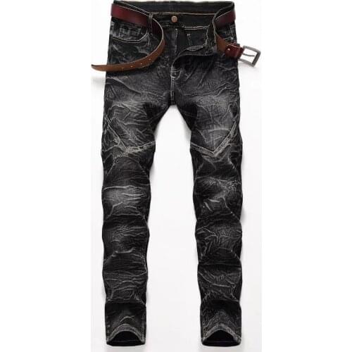 Denim Trousers New Fashion Skinny Jeans Summer Spring Autumn 2020 Cotton Straight Casual Men Jeans