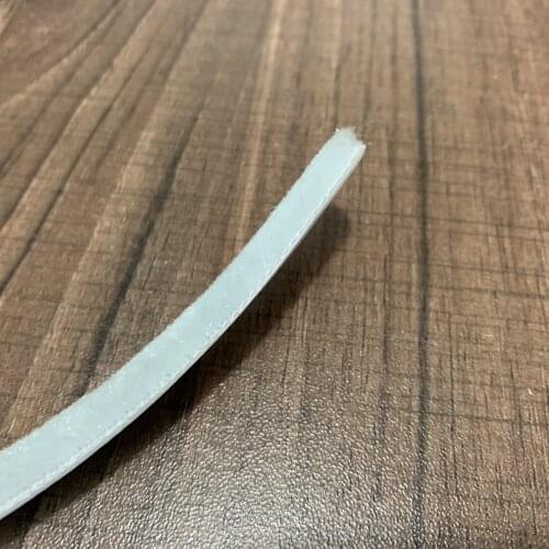 Felt Draught Excluder Wool Pile Seals Weatherstrip Sliding Sash Window Door Insert Brush Seal 10x6mm Light Blue